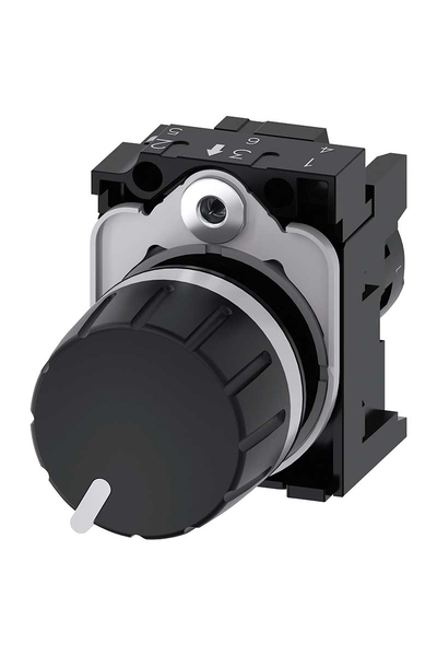 Siemens - Siemens 3SU1200-2PR10-1AA0 4,7K OHM Plastik Potansiyometre Siemens - Siemens 3SU1200-2PR10-1AA0 4,7K OHM Plastik Potansiyometre
