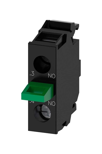 Siemens - Siemens 3SU1400-2AA10-1BA0 1NO Buton Kutusuna Uygun Yardımcı Kontak Bloğu Siemens - Siemens 3SU1400-2AA10-1BA0 1NO Buton Kutusuna Uygun Yardımcı Kontak Bloğu