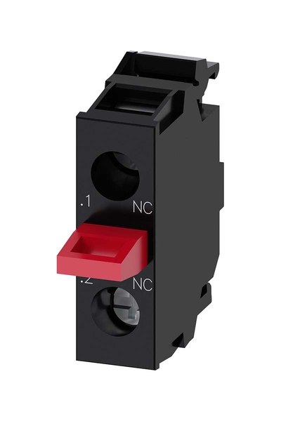 Siemens - Siemens 3SU1400-2AA10-1CA0 1NC Buton Kutusuna Uygun Yardımcı Kontak Bloğu Siemens - Siemens 3SU1400-2AA10-1CA0 1NC Buton Kutusuna Uygun Yardımcı Kontak Bloğu