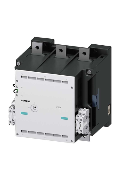 Siemens 3TF6844-0CM7 230V AC 335kW 630A 4NO+4NC S14 Üç Fazlı Güç Kontaktörü