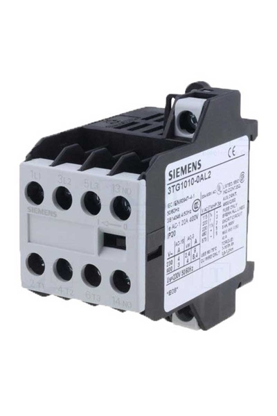 Siemens 3TG1010-0AL2 220VAC 4kW Mini Kontaktör