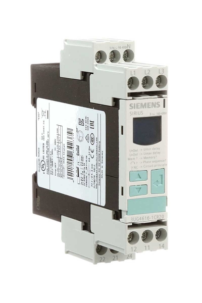 Siemens - Siemens 3UG4616-1CR20 2CO Dusuk Yuksek ve Gerilim Izleme Rölesi