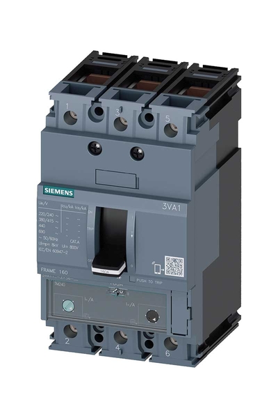 Siemens - Siemens 3VA1132-4EF36-0AA0 36kA 32A 3 Kutuplu Kompakt Güç Şalteri