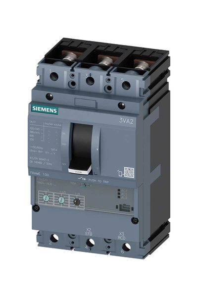 Siemens - Siemens 3VA2010-6HL32-0AA0 3P Kompakt Şalter Siemens - Siemens 3VA2010-6HL32-0AA0 3P Kompakt Şalter