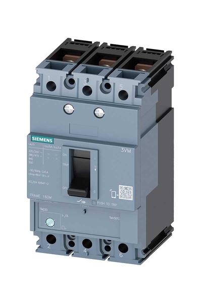 Siemens - Siemens 3VM1120-3EE32-0AA0 25kA 20A Kompakt Termik Manyetik Güç Şalteri Siemens - Siemens 3VM1120-3EE32-0AA0 25kA 20A Kompakt Termik Manyetik Güç Şalteri