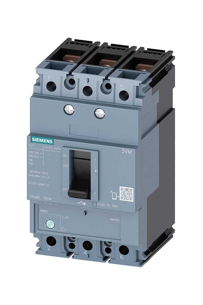 Siemens - Siemens 3VM1150-3EE32-0AA0 25kA 50A Kompakt Termik Manyetik Güç Şalteri Siemens - Siemens 3VM1150-3EE32-0AA0 25kA 50A Kompakt Termik Manyetik Güç Şalteri