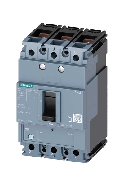 Siemens - Siemens 3VM1196-3EE32-0AA0 25kA 16A Kompakt Termik Manyetik Güç Şalteri Siemens - Siemens 3VM1196-3EE32-0AA0 25kA 16A Kompakt Termik Manyetik Güç Şalteri