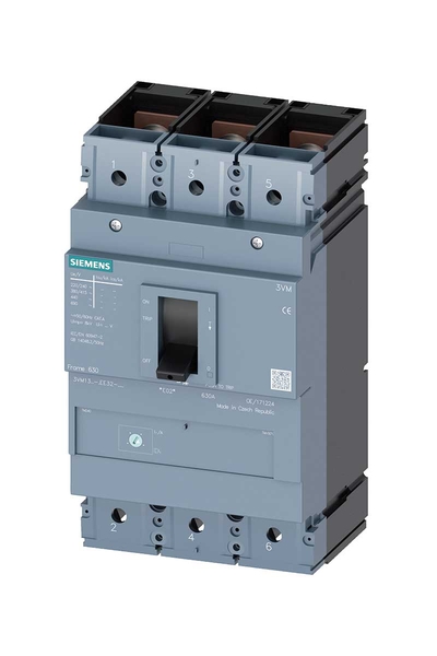 Siemens - Siemens 3VM1340-4EE32-0AA0 36kA 400A Kompakt Termik Manyetik Güç Şalteri