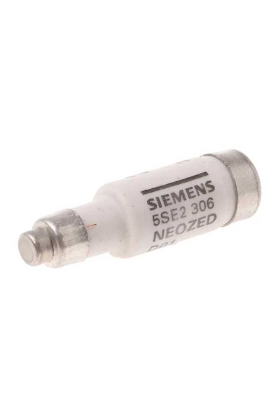 Siemens - Siemens 5SE2306 Neozed Sigorta Buşonu D 01 6 Amper