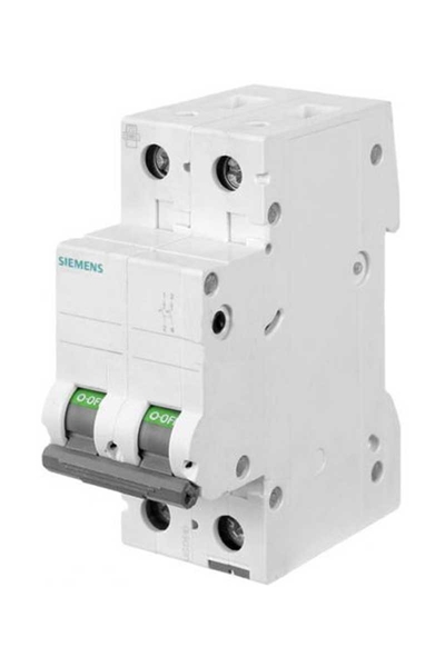 Siemens 5SL6206-7 2x6A C Tipi 6kA Otomatik Sigorta