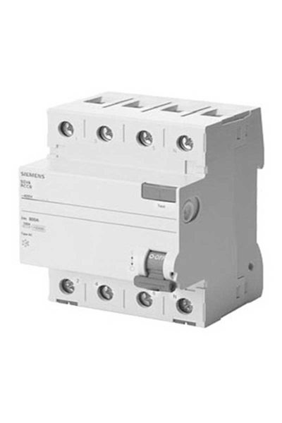 Siemens 5SV4642-0 3x25A 300mA 3F N 70mm Kaçak Akım Rölesi Siemens 5SV4642-0 3x25A 300mA 3F N 70mm Kaçak Akım Rölesi