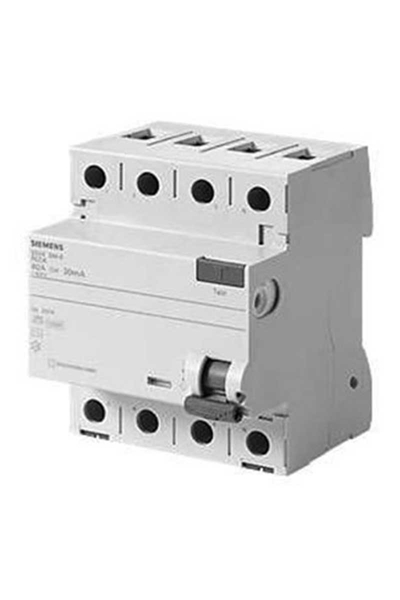 Siemens 5SV4644-0 3x40A 300mA 3F N 70mm Kaçak Akım Rölesi