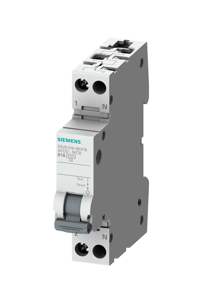 Siemens - Siemens 5SV6016-7KK20 20A 6 kA C Sınıfı Monofaze Algılama Röleli Otomat