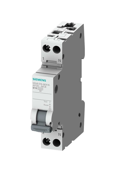Siemens - Siemens 5SV6016-7KK25 25A 6 kA C Sınıfı Monofaze Algılama Röleli Otomat