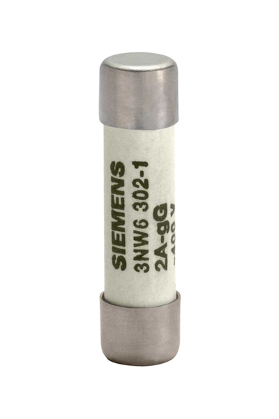 Siemens - Siemens 3NW6302-1 8x32mm 2A Kartuş Sigorta