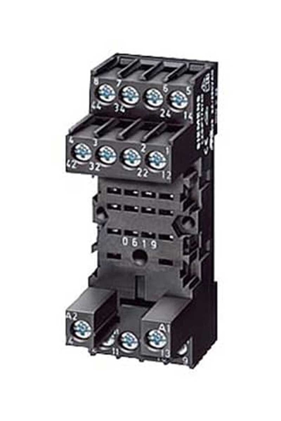 Siemens LZSPT78730 3 Kutuplu için 11 Pinli Schrack Endüstri Röle Bağlantısı