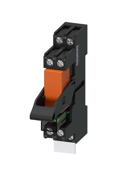 Siemens LZS:RT4A4L24 PLUG-IN 2W 24VDC Röle Soket Led Modül Klips Seti