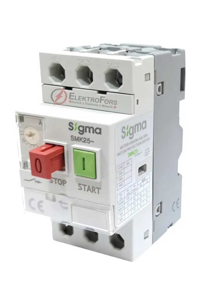 Sigma - Sigma SMK25-2.5 0.75kW 1.6-2.5 Motor Koruma Şalteri Sigma - Sigma SMK25-2.5 0.75kW 1.6-2.5 Motor Koruma Şalteri
