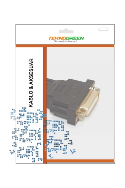 Teknogreen TKD-666 24+5 Dvi Dişi HDMI Dişi Konnektör - Thumbnail