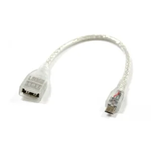 Teknogreen - Teknogreen TKU-M111 0.2m OTG USB to Mini USB Kablo