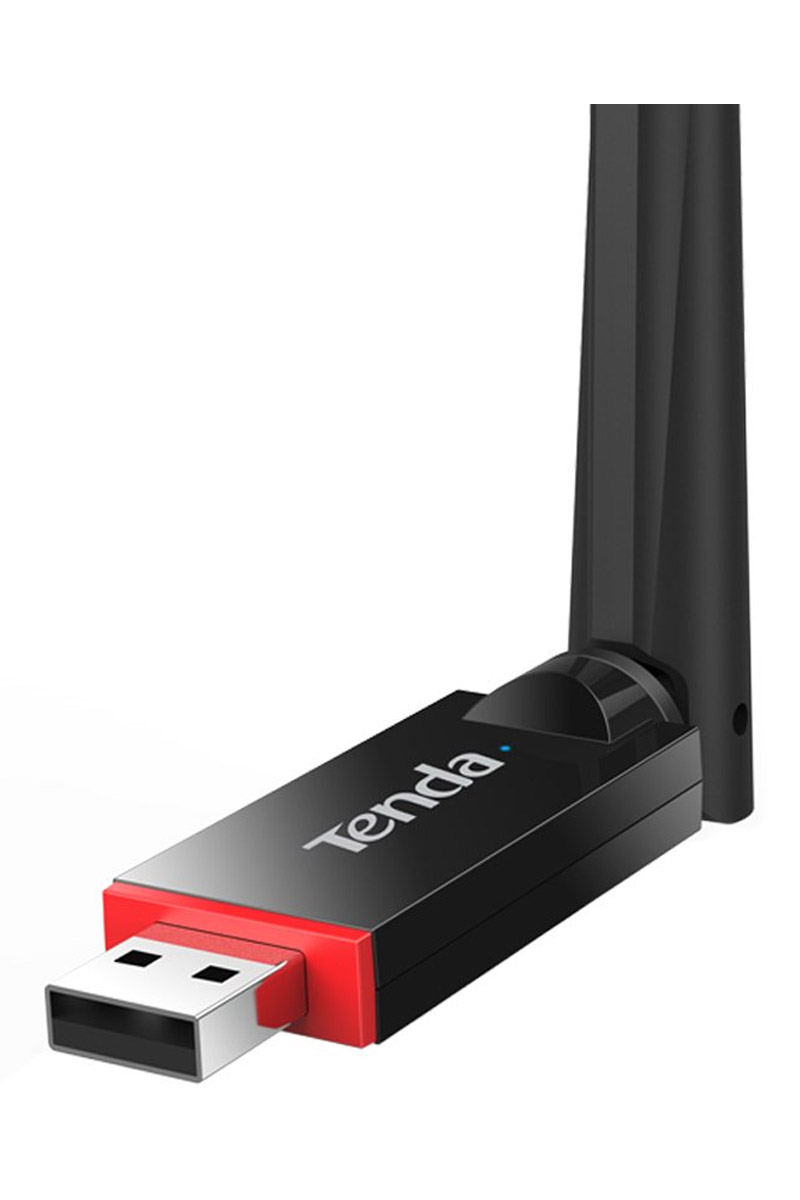 Tenda U6 Adaptateur WiFi USB sans fil portable 300 Mbps Récepteur exte