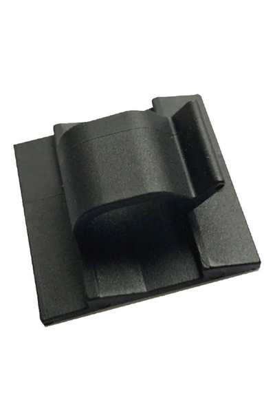 Tork TKBKT-15 100 Adet 16mm Siyah Yapışkanlı Kablo Tutucu - Thumbnail