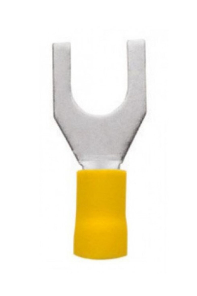 Tork - Tork TPÇ-4006 4.00x6.00mm2 100 Adet Çatal Tip İzoleli Kablo Ucu Tork - Tork TPÇ-4006 4.00x6.00mm2 100 Adet Çatal Tip İzoleli Kablo Ucu