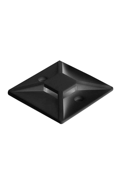 Tork TYK1919-B 19.5x19.5mm 100 Adet Siyah Yapışkanlı Kroşe - Thumbnail