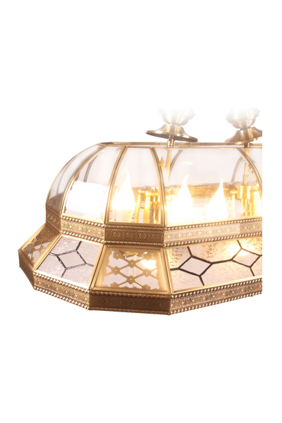 Ümelsan - Ümelsan 1624 E14 E27 Bakır Sarkıt Avize Ümelsan 1624 E14 E27 Bakır Sarkıt Avize - Thumbnail