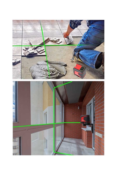 Unit LM570LD-II 10m Yeşil Çizgi Lazer Hizalama Cihazı - Thumbnail