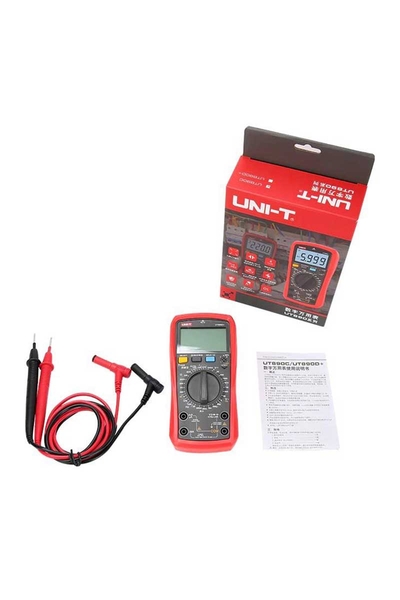 Unit - Unit UT-890C True RMS Dijital Multimetre Unit UT-890C True RMS Dijital Multimetre - Thumbnail