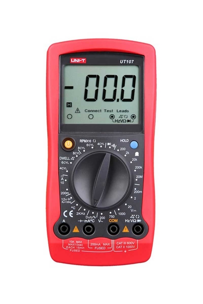 Unit - Unit UT107 Dijital Otomotiv Multimetresi