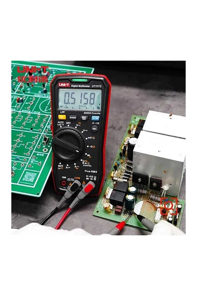 Unit - Unit UT117C Yüksek Hassasiyetli True RMS Dijital Multimetre Unit UT117C Yüksek Hassasiyetli True RMS Dijital Multimetre - Thumbnail