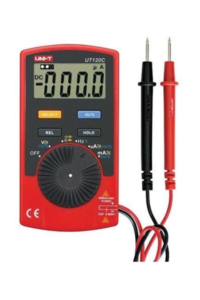 Unit - Unit UT120C Cepte Taşınabilir Profesyonel Dijital Multimetre Aleti