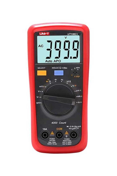 Unit UT136C+ Dijital Multimetre - Thumbnail