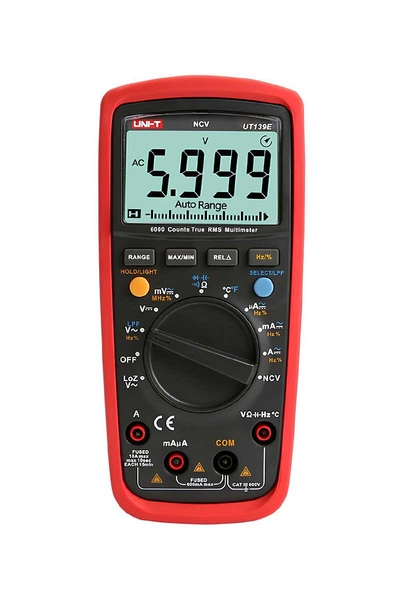 Unit - Unit UT139E True RMS Dijital Multimetre Unit - Unit UT139E True RMS Dijital Multimetre