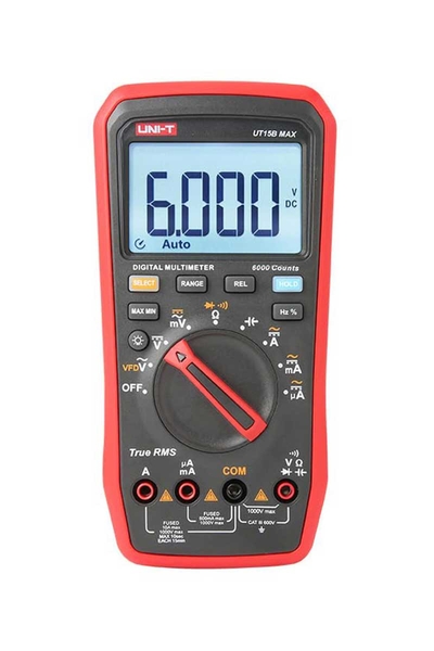 Unit - Unit UT15B MAX True RMS Dijital Multimetre Unit - Unit UT15B MAX True RMS Dijital Multimetre