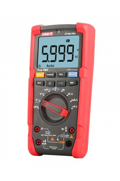 Unit UT15B PRO 1000V True RMS Dijital Multimetre - Thumbnail