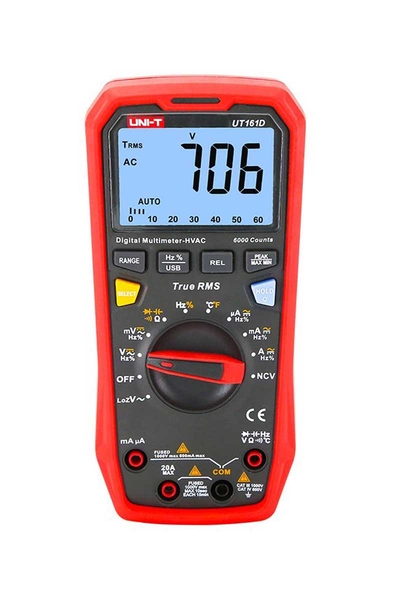 Unit - Unit UT161D 1000V True RMS Dijital Multimetre Unit - Unit UT161D 1000V True RMS Dijital Multimetre