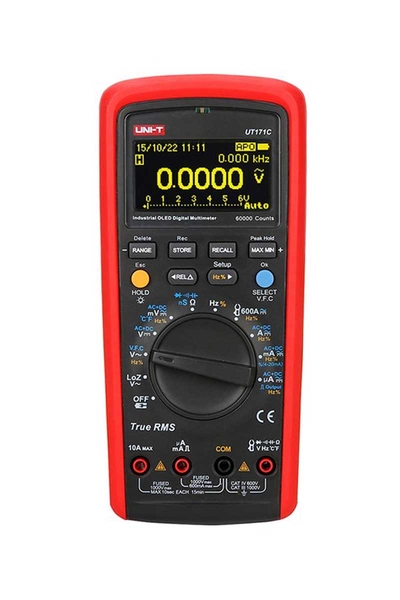 Unit - Unit UT171C True RMS Endüstriyel Dijital Multimetre Ölçü Aleti Unit - Unit UT171C True RMS Endüstriyel Dijital Multimetre Ölçü Aleti