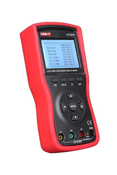 Unit - Unit UT267B 2/3 Fazlı Akıllı Dijital Voltampermetre Unit UT267B 2/3 Fazlı Akıllı Dijital Voltampermetre - Thumbnail