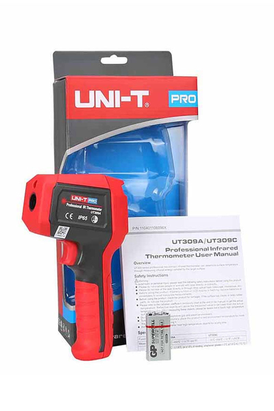 Unit UT309A Temassız Profesyonel Kızılötesi Isı Ölçer Termometre - Thumbnail