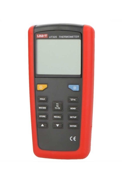 Unit UT325 Çift Girişli Profesyonel Termometre - Thumbnail