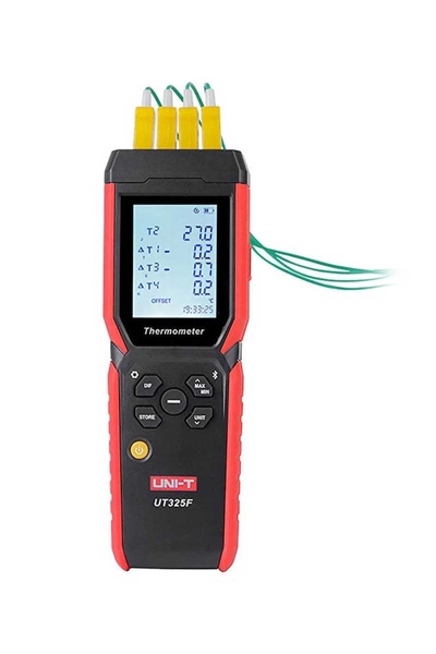 Unit UT325F 4 Kanallı Dijital Termometre - Thumbnail