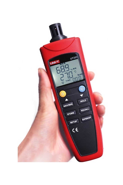 Unit UT331 Usb Bağlantılı Ortam Sıcaklık ve Nem Ölçer - Thumbnail