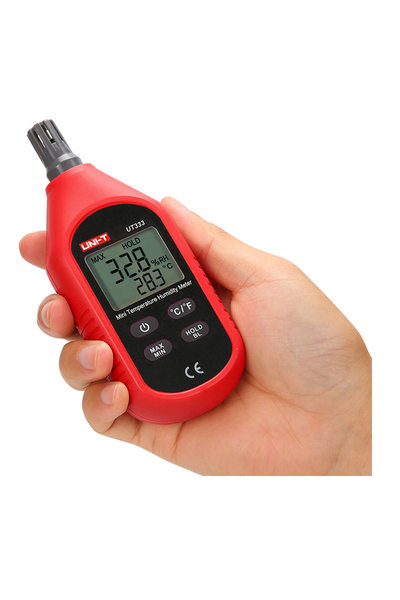 Unit UT333 LCD Mini Dijital Hava Sıcaklığı ve Nem Ölçer - Thumbnail