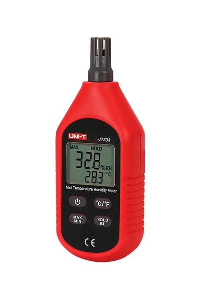 Unit UT333 LCD Mini Dijital Hava Sıcaklığı ve Nem Ölçer - Thumbnail