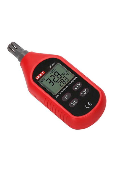 Unit UT333 LCD Mini Dijital Hava Sıcaklığı ve Nem Ölçer - Thumbnail