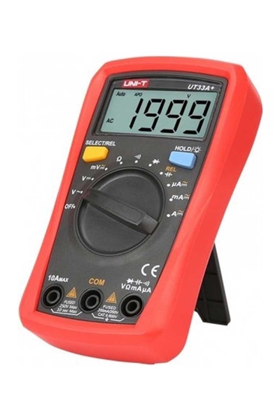 Unit UT33A+ 600V Dijital Multimetre Ölçü Aleti - Thumbnail