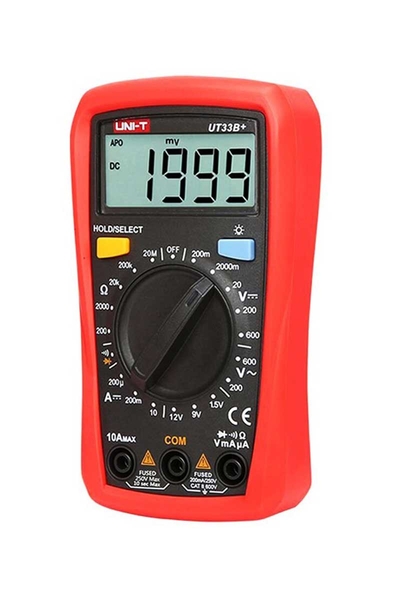 Unit UT33B+ Dijital Multimetre Ölçü Aleti - Thumbnail